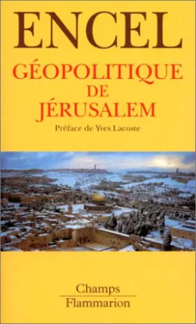 Couverture du produit · Géopolitique de Jérusalem