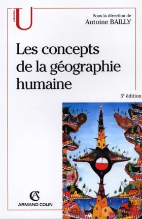 Couverture du produit · Concepts de la géographie humaine