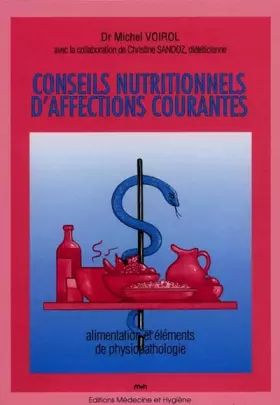 Couverture du produit · Conseils Nutritionnels D'Affections Courantes