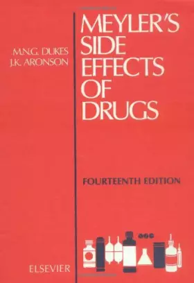 Couverture du produit · Meyler's Side Effects of Drugs: Fourteenth Edition (Volume 14) (Meyler's Side Effects of Drugs, Volume 14)