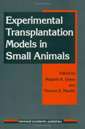 Couverture du produit · Experimental Transplantation Models in Small Animals