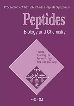 Couverture du produit · Peptides: Biology and Chemistry