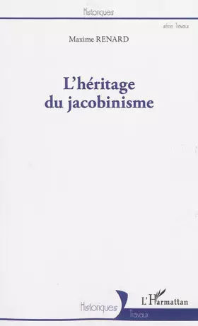 Couverture du produit · L'héritage du jacobinisme