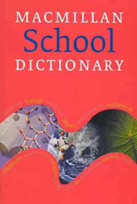 Couverture du produit · MACMILLAN SCHOOL DICTIONARY
