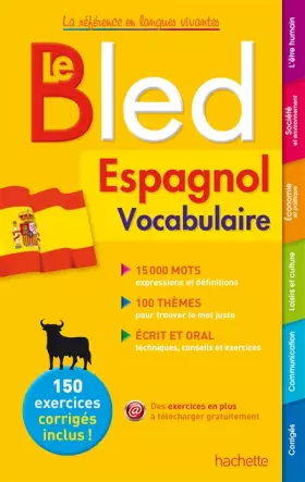 Couverture du produit · Bled Vocabulaire Espagnol