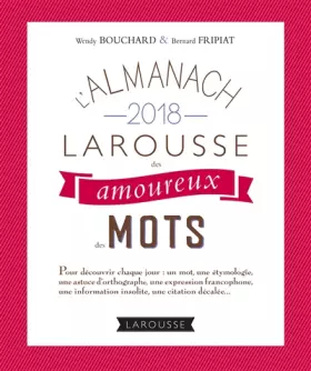 Couverture du produit · L'almanach des amoureux des mots