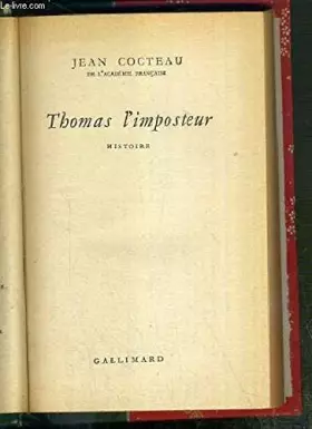 Couverture du produit · THOMAS L'IMPOSTEUR - HISTOIRE
