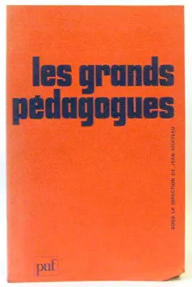 Couverture du produit · Les Grands pédagogues