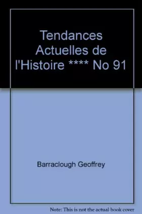 Couverture du produit · Tendances actuelles de l'histoire