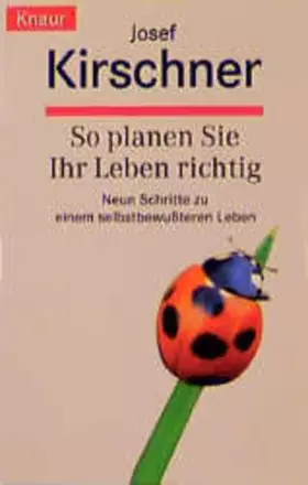 Couverture du produit · So planen Sie Ihr Leben