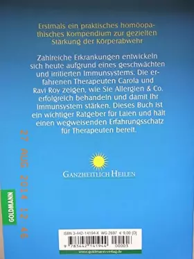 Couverture du produit · Das Immunsystem stärken durch Homöopathie: Erkältungskrankheiten, Allergien, Neurodermitis, Impffolgen