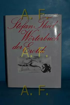 Couverture du produit · Wörterbuch der Erotik.