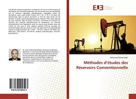 Couverture du produit · Méthodes d'études des Réservoirs Conventionnelle