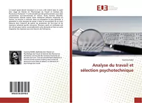 Couverture du produit · Analyse du travail et sélection psychotechnique (French Edition)