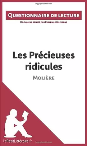 Couverture du produit · Les Précieuses ridicules de Molière: Questionnaire de lecture
