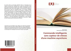 Couverture du produit · Commande intelligente sans capteur de vitesse d'une machine asynchone