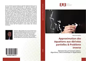 Couverture du produit · Approximation des équations aux dérivées partielles & Problème inverse