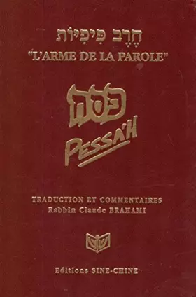 Couverture du produit · L'arme de la parole : Pessa'h