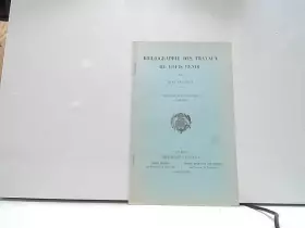 Couverture du produit · Bibliographie des travaux de Louis Renou
