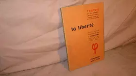 Couverture du produit · La Liberté: Textes choisis et présentés par L. Guillermit