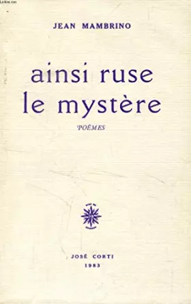 Couverture du produit · Ainsi ruse le mystère