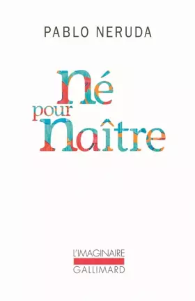Couverture du produit · Né pour naître