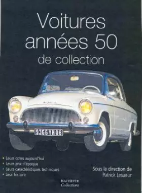 Couverture du produit · Les voitures de collection des années 50