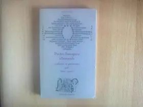 Couverture du produit · Poètes baroques allemands