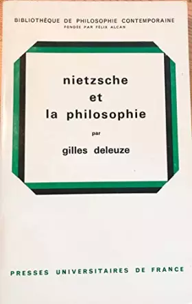 Couverture du produit · Nietzsche et la philosophie