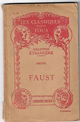 Couverture du produit · FAUST, PREMIERE PARTIE (TRADUCTION)