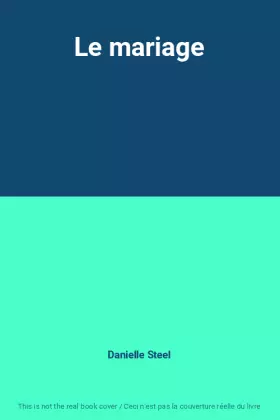 Couverture du produit · Le mariage