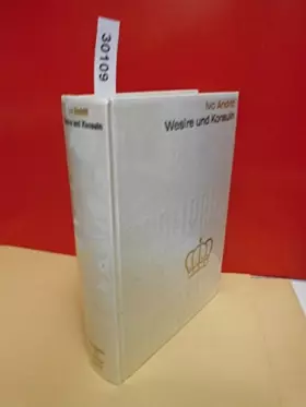 Couverture du produit · " Wesire und Konsuln " von Ivo Andric . Nobelpreis für Literatur 1961, Band 56. Einband aus echter, schwerer, weißer Tafelseide