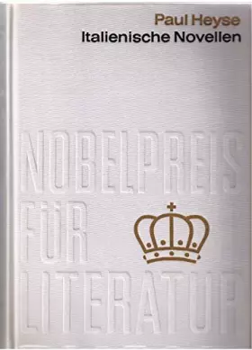 Couverture du produit · Italienische Novellen - Nobelpreis für Literatur 1910