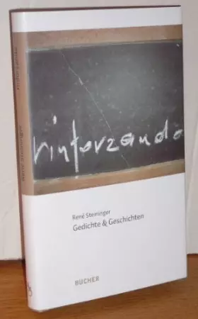 Couverture du produit · Rinforzando: Gedichte & Geschichten