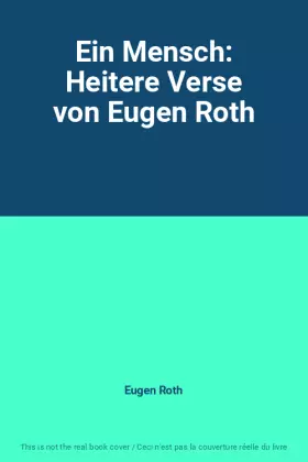Couverture du produit · Ein Mensch: Heitere Verse von Eugen Roth