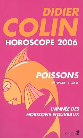 Couverture du produit · Poissons: Douzième signe du zodiaque 19 ou 20 février - 20 ou 21 mars