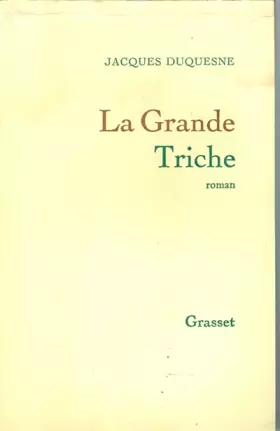 Couverture du produit · La Grande triche