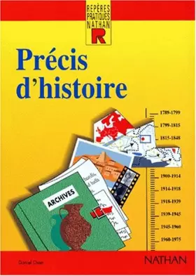 Couverture du produit · Précis d'histoire
