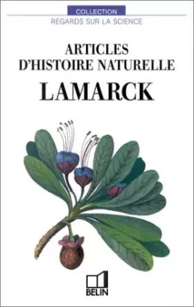 Couverture du produit · Articles d'histoire naturelle