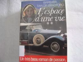 Couverture du produit · L'Espace d'une vie