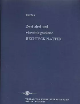 Couverture du produit · Zwei-, drei- und vierseitig gestützte Rechteckplatten