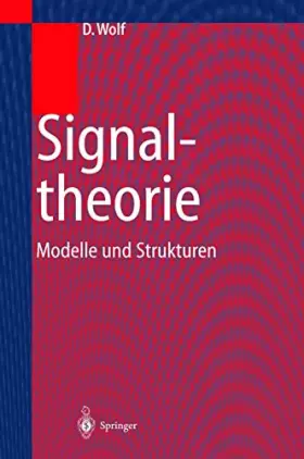 Couverture du produit · Signaltheorie: Modelle und Strukturen