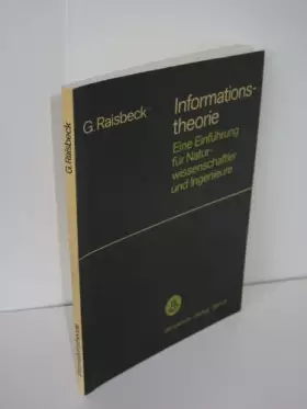 Couverture du produit · Informationstheorie - Eine Einführung für Naturwissenschaftler und Ingenieure