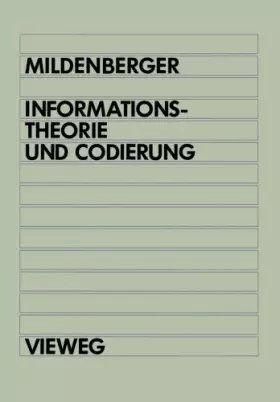 Couverture du produit · Informationstheorie und Codierung