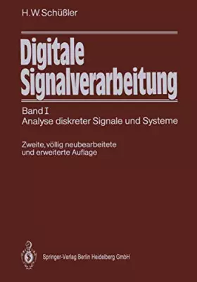 Couverture du produit · Digitale Signalverarbeitung: Band I Analyse diskreter Signale und Systeme
