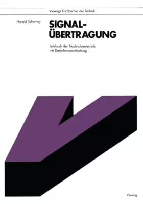 Couverture du produit · Signalübertragung: Lehrbuch der Nachrichtentechnik mit Datenfernverarbeitung (German Edition)