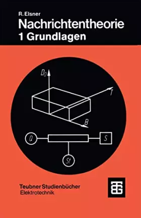 Couverture du produit · Nachrichtentheorie: Grundlagen (Teubner Studienbücher Elektrotechnik)