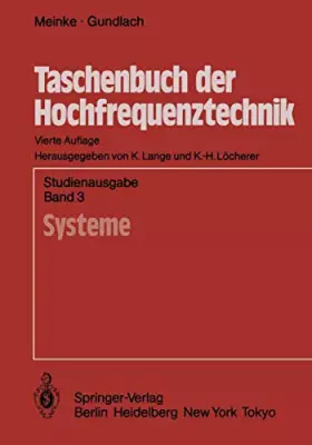 Couverture du produit · Taschenbuch der Hochfrequenztechnik, Band 3