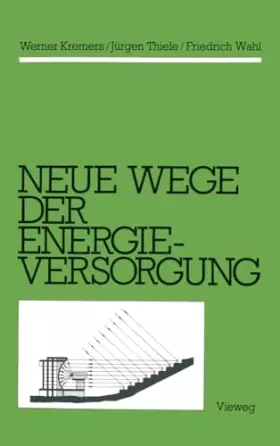 Couverture du produit · Neue Wege der Energieversorgung