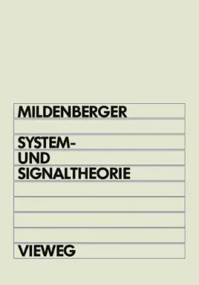 Couverture du produit · System- und Signaltheorie. Grundlagen für das informationstechnische Studium
